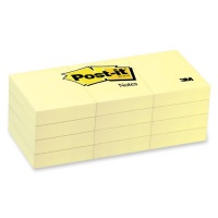 Post-it Notes, 1-1/2 x 2-Inches, Canary Yellow, 12-Pads/Pack Post-it Notes, 1-1/2 x 2-Inches, Canary Yellow, 12-Pads/Pack
