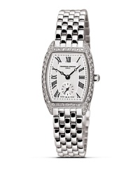 The Frédérique Constant Art Deco collection of tonneau-shaped wristwatches is a modern yet classic and timeless interpretation of the Art Deco style of the 1920s. The tonneau-shaped models are available with either mechanical automatic or quartz movements. Quartz calibre: Hours, Minutes and Seconds. Made in Geneva, Switzerland. The Frédérique Constant Art Deco collection of tonneau-shaped wristwatches is a modern yet classic and timeless interpretation of the Art Deco style of the 1920s. The tonneau-shaped models are available with either mechanical automatic or quartz movements. Quartz calibre: Hours, Minutes and Seconds. Made in Geneva, Switzerland.
