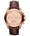 This Bradshaw watch from Michael Kors is covered in trendy rose-gold hues, keeping you stylish and on time.