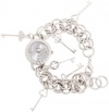 XOXO Women's XO7029 Silver Dial Silver-tone Charm Watch