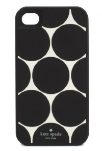 Designer kate spade new york Black 'Deborah Dot' iPhone 4 & 4S Hard Case+Free Screen Protector+ FAST SHIPPING from US Designer kate spade new york Black 'Deborah Dot' iPhone 4 & 4S Hard Case+Free Screen Protector+ FAST SHIPPING from US