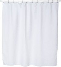 InterDesign York Shower Curtain, White InterDesign York Shower Curtain, White