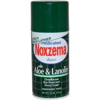 Medicated Shave Cream with Aloe And Lanolin By Noxzema for Men Shave Cream, 11 Ounce Medicated Shave Cream with Aloe And Lanolin By Noxzema for Men Shave Cream, 11 Ounce