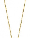 Alex Woo Little Signs 14kt Yellow Gold Balancing Scales (Libra) with 16 Yellow Gold Single Disco Chain