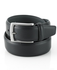 Fit for any man. With a reversible design from black to brown, this belt from Hugo Boss covers all contingencies. Fit for any man. With a reversible design from black to brown, this belt from Hugo Boss covers all contingencies.