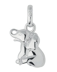 It doesn't get simpler than this Links of London elephant charm, which offers a hint of sweet and symbolic chic. It doesn't get simpler than this Links of London elephant charm, which offers a hint of sweet and symbolic chic.
