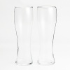 Spiegelau, the world's oldest glass manufacturer, brings you the Beer Classics Collection to enhance the pleasure of drinking fine beers. Crafted of lead-free crystal, a unique platinum finishing process increases durability and adds a brilliant shine. Designed for serving Hefeweizen, or other favored wheat beers, these glasses have thin, laser-cut and polished rims to maximize your drinking pleasure. Wheat Beer glasses feature tall 23 1/2-ounce capacity and are packaged as a set of 2 in an attractive gift box.