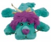 KONG Cozie King the Purple Haired Lion, Medium Dog Toy, Blue