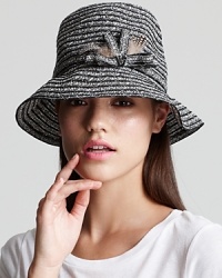Stick a feather in your cap: this feather-embellished August Accessories fedora takes a basic style up a notch. Stick a feather in your cap: this feather-embellished August Accessories fedora takes a basic style up a notch.