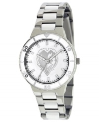 Root for your team 24/7 with this sporty watch from Game Time. Features a Baltimore Ravens logo at the dial. Root for your team 24/7 with this sporty watch from Game Time. Features a Baltimore Ravens logo at the dial.