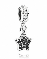 A girly and glamorous crystal pavé heart charm makes a pretty addition to your PANDORA collection. A girly and glamorous crystal pavé heart charm makes a pretty addition to your PANDORA collection.