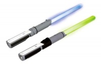 Official Star Wars Wii Anakin & Yoda Light-Up Replica Lightsabers - Dueling Pack Official Star Wars Wii Anakin & Yoda Light-Up Replica Lightsabers - Dueling Pack