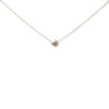 Dogeared Faceted Karma Necklace 18 in Sterling Silver