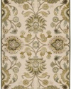 Area Rug 2x3 Rectangle Transitional Ivory Color - Surya Basilica Rug from RugPal