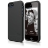 elago S5 Glide Case for iPhone 5 - Soft Feeling Black - eco friendly Retail Packaging