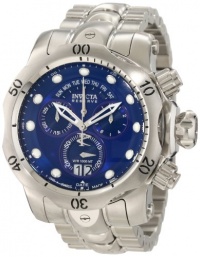 Invicta Men's 1538 Reserve Venom Chronograph Blue Dial Stainless Steel Watch Invicta Men's 1538 Reserve Venom Chronograph Blue Dial Stainless Steel Watch