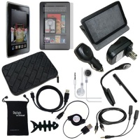 DigitalsOnDemand ® 15-Item Accessory Bundle for Amazon Kindle Fire 7, LCD Display, Wi-Fi, 8 GB (does not fit Kindle Fire HD) DigitalsOnDemand ® 15-Item Accessory Bundle for Amazon Kindle Fire 7, LCD Display, Wi-Fi, 8 GB (does not fit Kindle Fire HD)