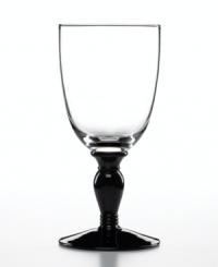 From crystal-clear to total blackout, these Geneva all-purpose glasses from Martha Stewart Collection exude modern sophistication in dishwasher-safe glass. From crystal-clear to total blackout, these Geneva all-purpose glasses from Martha Stewart Collection exude modern sophistication in dishwasher-safe glass.