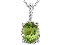 Genuine Peridot Pendant by Effy Collection® LIFETIME WARRANTY Genuine Peridot Pendant by Effy Collection® LIFETIME WARRANTY