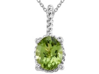 Genuine Peridot Pendant by Effy Collection® LIFETIME WARRANTY