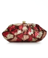 Light up your look with a high-shine evening bag from Style&co. With sparkling sequin detail and goldtone hardware, this crave-worthy clutch will cause some serious bag envy. Light up your look with a high-shine evening bag from Style&co. With sparkling sequin detail and goldtone hardware, this crave-worthy clutch will cause some serious bag envy.