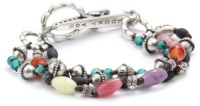 Lucky Brand Silver-Tone Frida Clip Bracelet, 7.5 Lucky Brand Silver-Tone Frida Clip Bracelet, 7.5