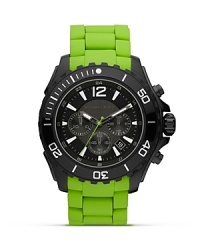 Make a statement with this bold watch from MICHAEL Michael Kors, boasting a matte black dial. Sporty yet sleek, this piece ensures you're always ready for action. Make a statement with this bold watch from MICHAEL Michael Kors, boasting a matte black dial. Sporty yet sleek, this piece ensures you're always ready for action.