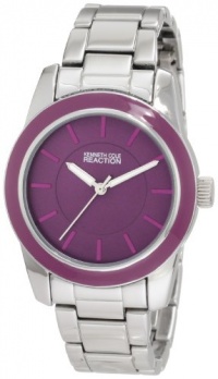 Kenneth Cole REACTION Women's RK6010 HOLIDAY-Box Set Analog Purple Enamel Bezel Watch Kenneth Cole REACTION Women's RK6010 HOLIDAY-Box Set Analog Purple Enamel Bezel Watch