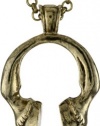 Low Luv by Erin Wasson Horse Hoof Gold Pendant Necklace