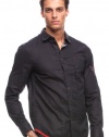 Armani Exchange Wax Coated Utility Shirt