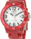 Invicta Women's 1215 Angel White Dial Red Plastic Watch