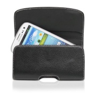GreatShield BLAST Series Genuine Leather Pouch Case with Belt Clip Holster for New HTC One, Windows Phone 8X, One X, One S, Sensation 4G / Samsung Galaxy S3 III / Droid RAZR, RAZR MAXX, RAZR HD / Nokia Lumia 920, 900, 822, 820, 810 (Black) GreatShield BLAST Series Genuine Leather Pouch Case with Belt Clip Holster for New HTC One, Windows Phone 8X, One X, One S, Sensation 4G / Samsung Galaxy S3 III / Droid RAZR, RAZR MAXX, RAZR HD / Nokia Lumia 920, 900, 822, 820, 810 (Black)