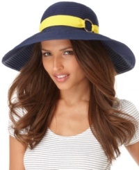 Channel vintage glamour with this classic floppy sun hat accented by grosgrain ribbon. By Lauren by Ralph Lauren. Channel vintage glamour with this classic floppy sun hat accented by grosgrain ribbon. By Lauren by Ralph Lauren.
