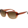 Ray-Ban RB4174 Highstreet Designer Sunglasses/Eyewear - Brown Gradient on Light Brown/Crystal Brown Gradient / Size 56mm
