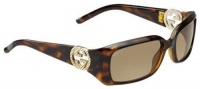 Gucci GG3504/S Sunglasses - 0791 Havana (04 Brown Lens) - 55mm Gucci GG3504/S Sunglasses - 0791 Havana (04 Brown Lens) - 55mm