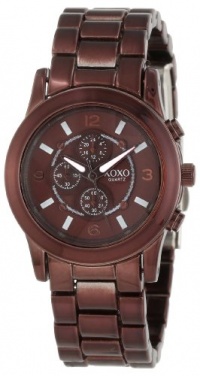 XOXO Women's XO5554 Brown Bracelet Analog Watch XOXO Women's XO5554 Brown Bracelet Analog Watch