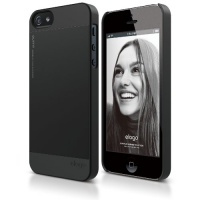 elago S5 Outfit Aluminum and Polycarbonate Dual Case for the iPhone 5 - eco friendly Retail Packaging - Black elago S5 Outfit Aluminum and Polycarbonate Dual Case for the iPhone 5 - eco friendly Retail Packaging - Black