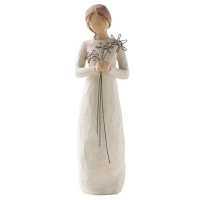 DEMDACO Willow Tree Figurine, Grateful DEMDACO Willow Tree Figurine, Grateful