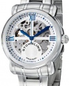 Stuhrling Original Men's 386.33113 Classic Delphi Argent Automatic Skeleton Stainless Steel Bracelet Watch