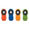 OXO International's Clips will help you organize your home, office, garage or workroom. Functional and colorful, the Clips feature sturdy plastic construction and soft, comfortable grips. Use the All-Purpose Clips to seal bags, post notes and organize papers. Non-slip mouths hold items securely and hanging holes allow the clips to be hung on a nail, hook, peg or line. The magnet on the back allows for convenient storage or display.