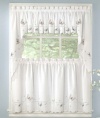 Monarch Butterflies Kitchen Curtain Pair of Swags