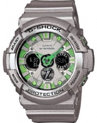 Casio G-Shock Grey Dial Men's Quartz Watch - GA200SH-8A Casio G-Shock Grey Dial Men's Quartz Watch - GA200SH-8A