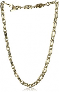 Anne Klein Daisy 17 Gold-Tone Chain Link Necklace Anne Klein Daisy 17 Gold-Tone Chain Link Necklace