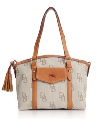 Keep tradition alive: Dooney & Bourke's elegant take on the classic signature satchel is a bag to keep. Keep tradition alive: Dooney & Bourke's elegant take on the classic signature satchel is a bag to keep.