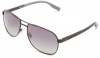 BOSS by Hugo Boss B0540PS Polarized Aviator Sunglasses,Matte Black,58 mm