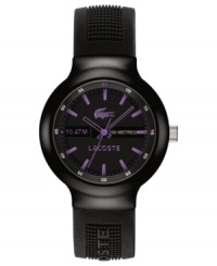 This Borneo collection watch from Lacoste L!VE energizes your weekend wear. This Borneo collection watch from Lacoste L!VE energizes your weekend wear.