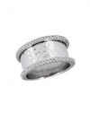 Effy Jewlery Sterling Silver Diamond Ring, .39 TCW Ring size 7