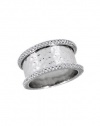 Effy Jewlery Sterling Silver Diamond Ring, .39 TCW Ring size 7