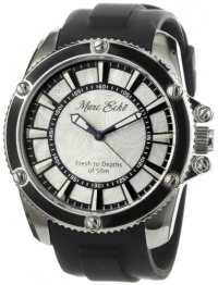 Marc Ecko Men's E12576G2 The Flash Black Resin Strap Watch Marc Ecko Men's E12576G2 The Flash Black Resin Strap Watch