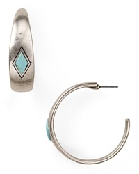 Lauren Ralph Lauren crafts the perfect Southwestern-inspired accent with this pair of drop earrings, accented by silver and turquoise beads. Lauren Ralph Lauren crafts the perfect Southwestern-inspired accent with this pair of drop earrings, accented by silver and turquoise beads.